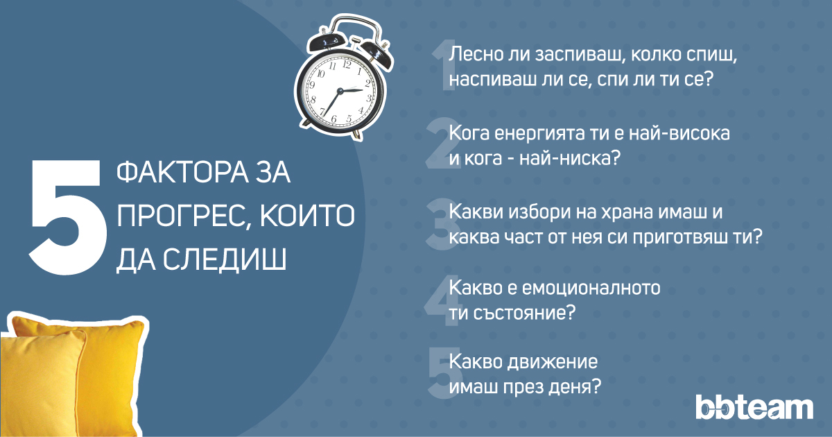 5 фактора за прогрес