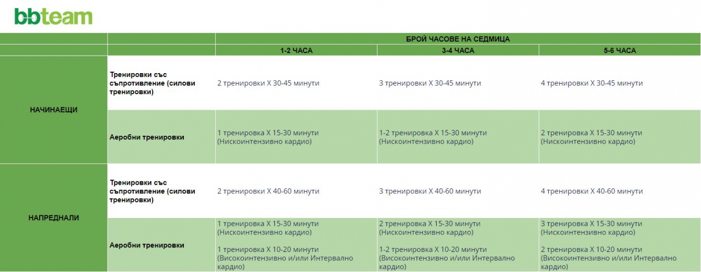 Тренировъчен шаблон