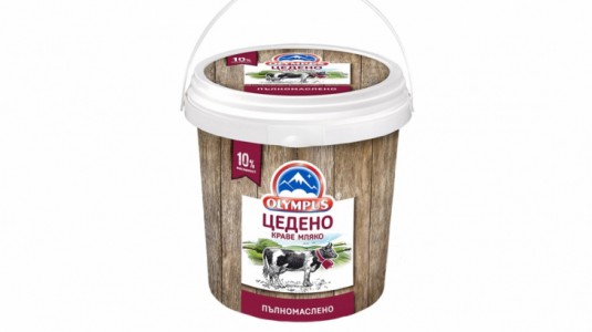 Цедено краве мляко olympus