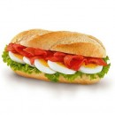 Nordsee сандвич Pollack-egg baguette