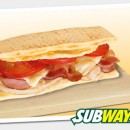 Subway сандвич с пуешко, бекон, пушена шунка, яйце и кашкавал