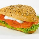 Nordsee сандвич Smoked salmon
